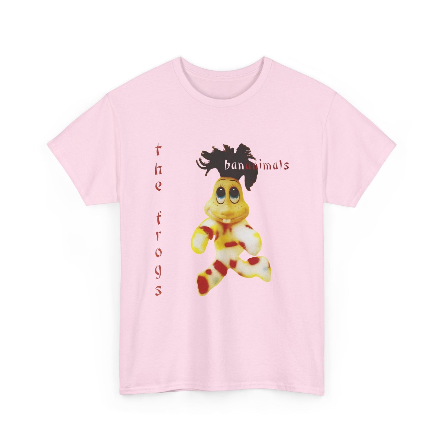 1999 bananimals by the frogs album cover tshirt