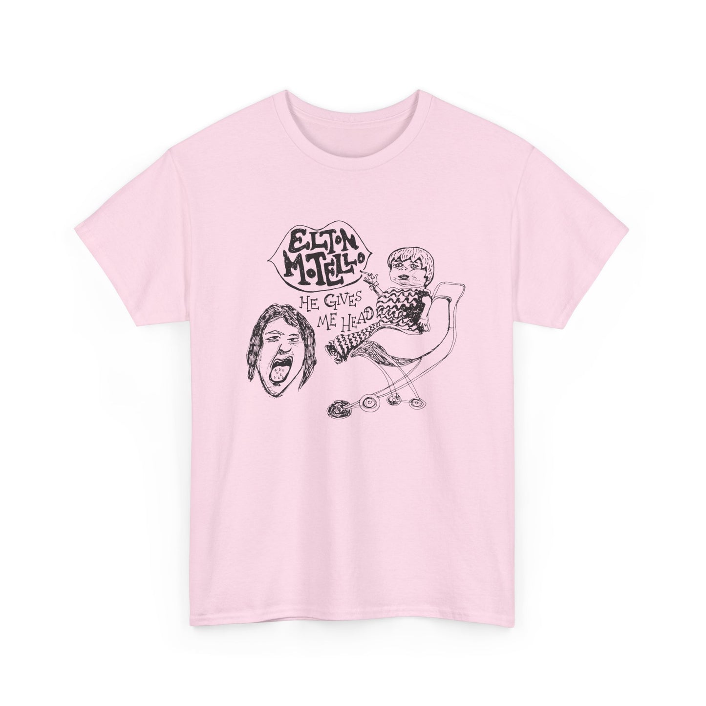 elton motello british punk fan art sketch tshirt
