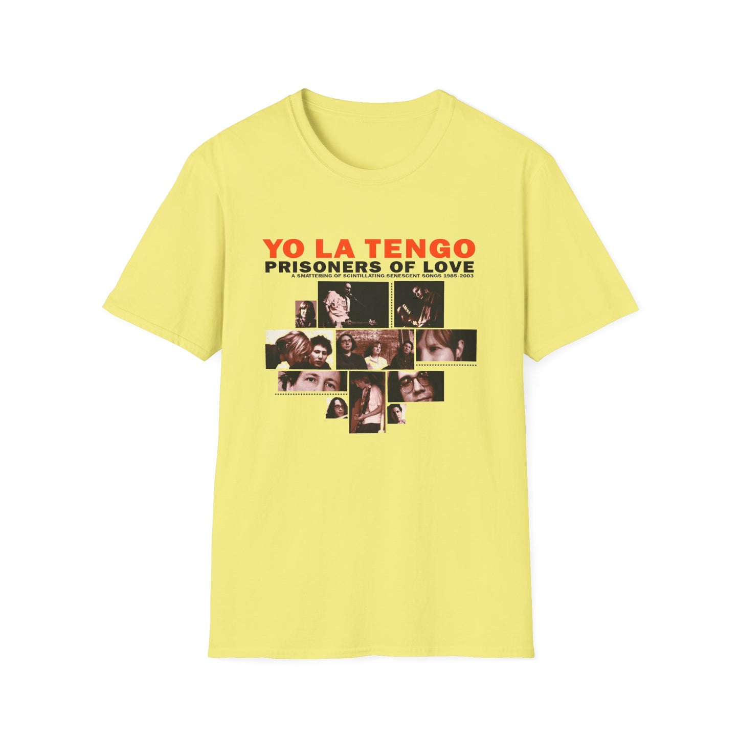 yo la tengo prisoners of love album tshirt