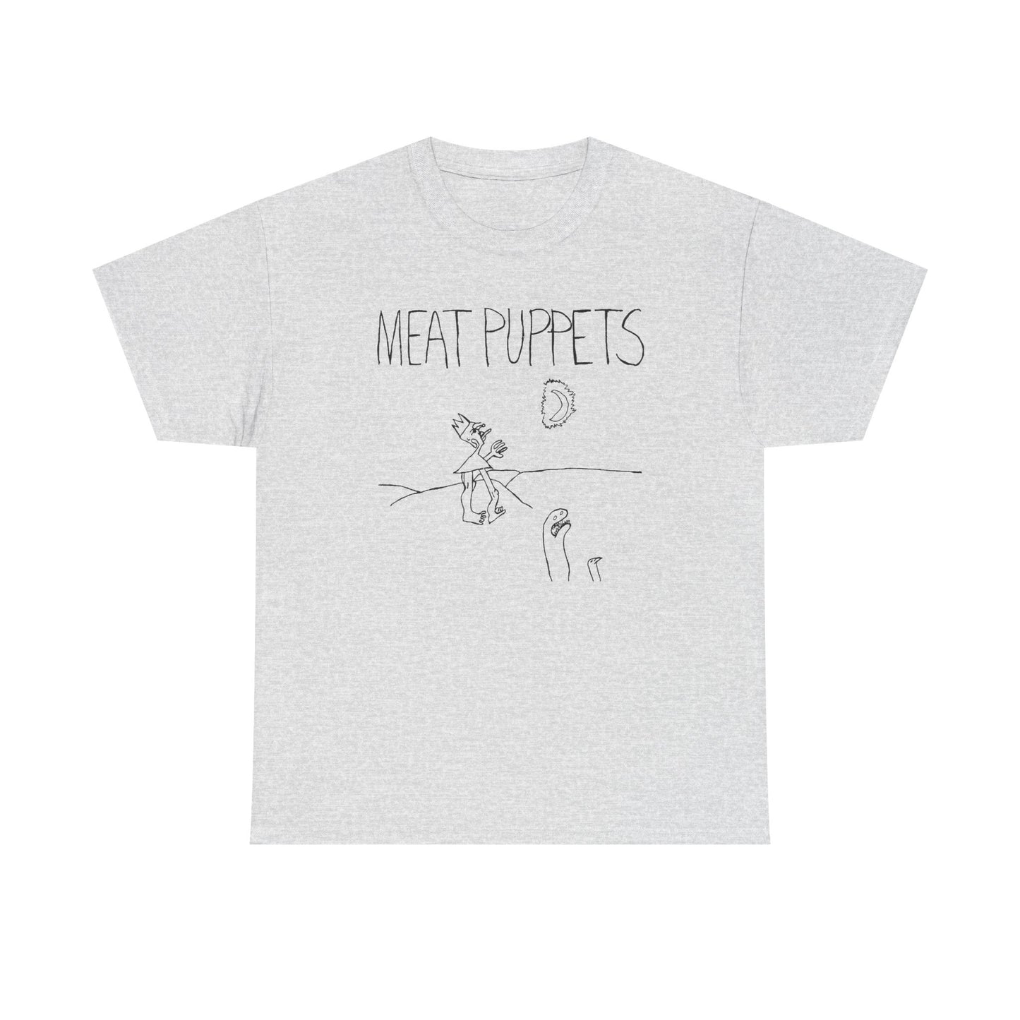1985 meat puppets album in a car album cover tshirt