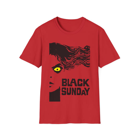 mario bava's 1960 italian gothic horror movie "black sunday" fan art tshirt