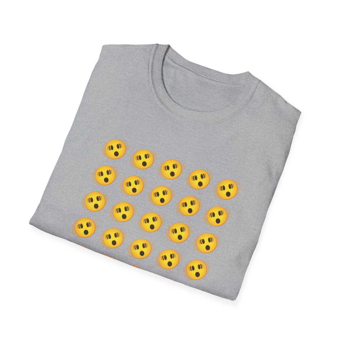 shook emoji tshirt