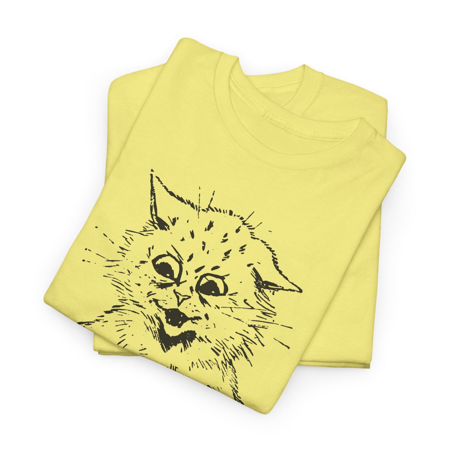 louis wain cat sketch how do you like my mew-sic? tshirt