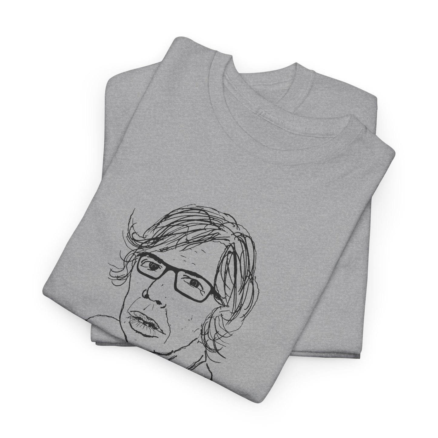 original drawing thurston moore tshirt