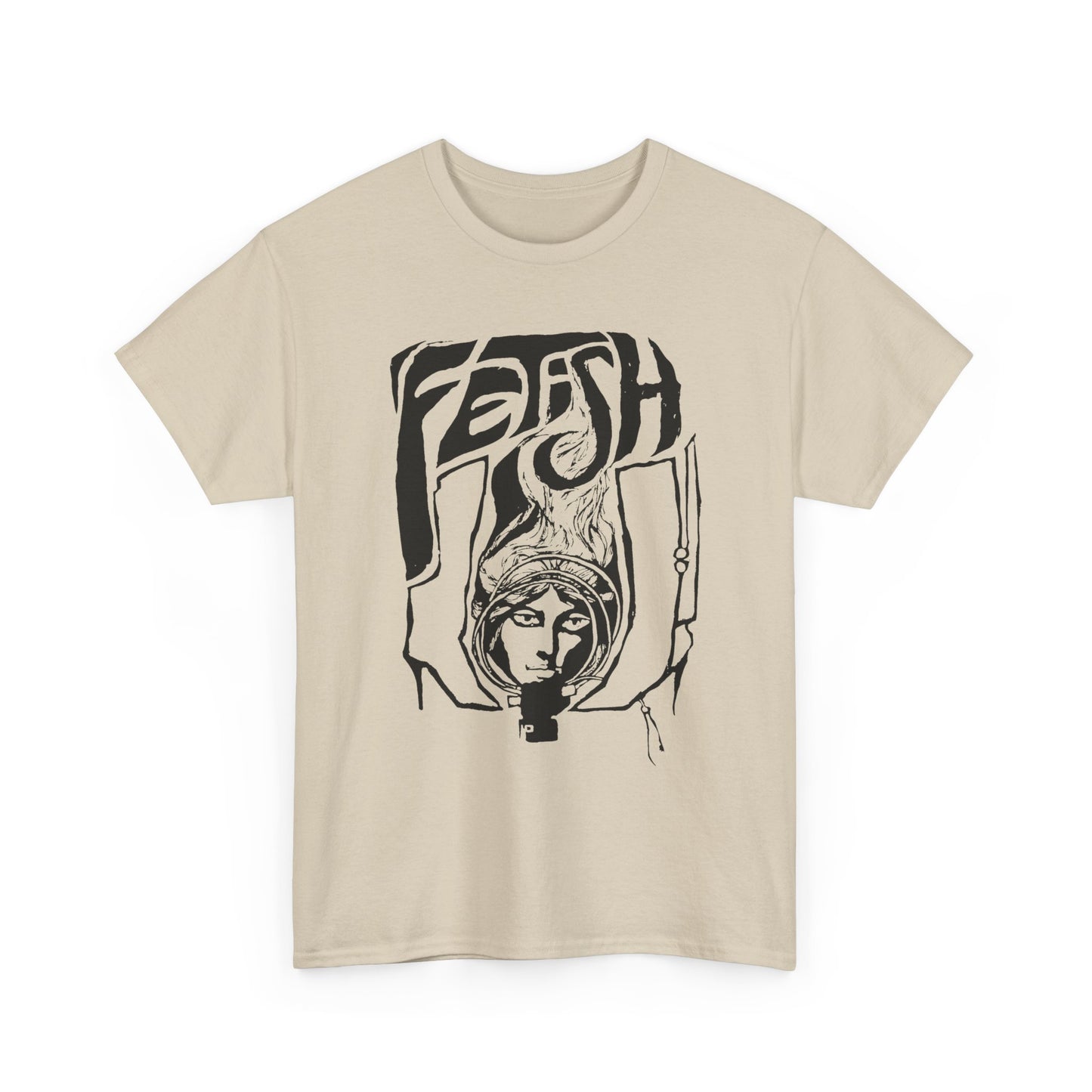 1966 fetish! by richard laur book cover stencil version tshirt