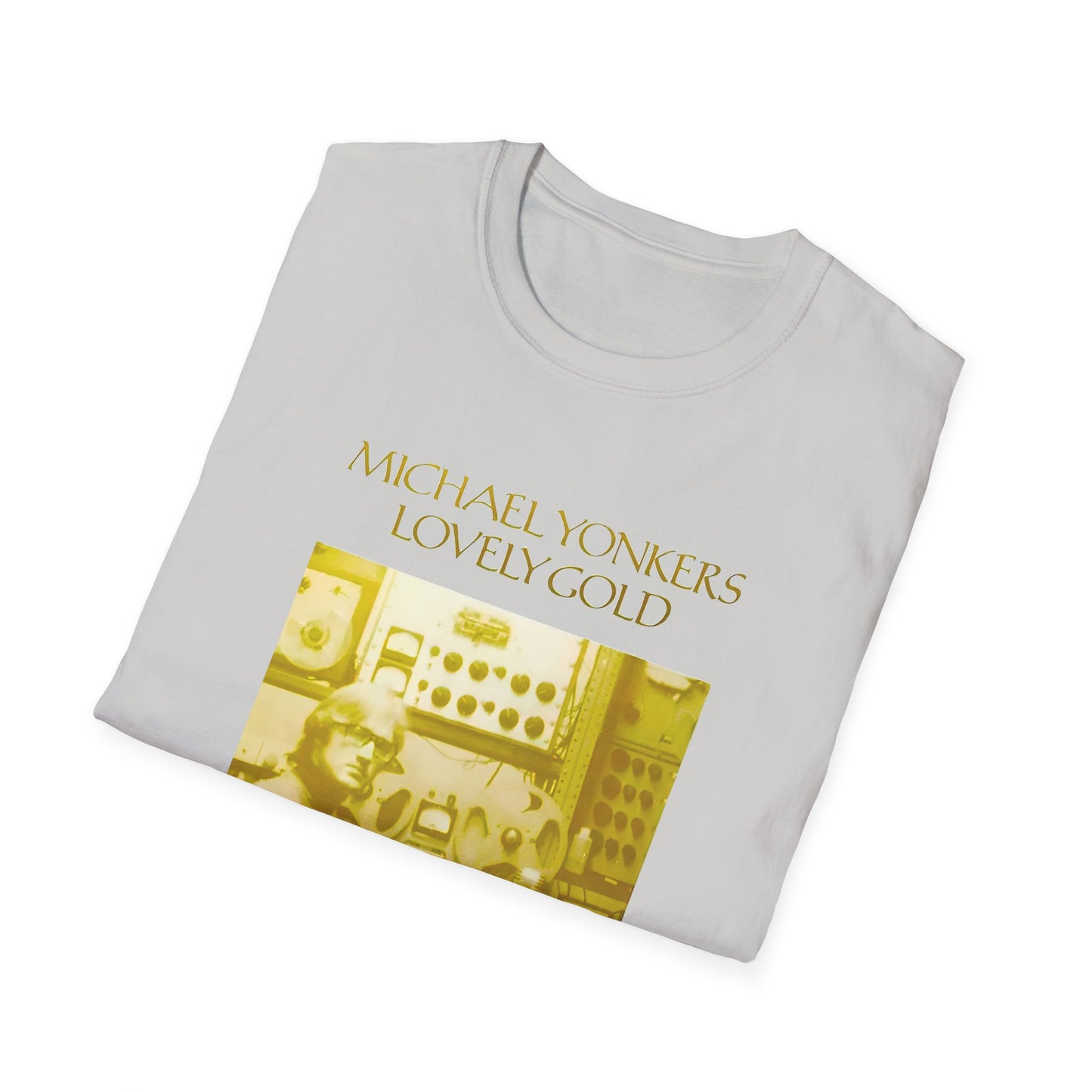 michael yonkers lovely gold album tshirt