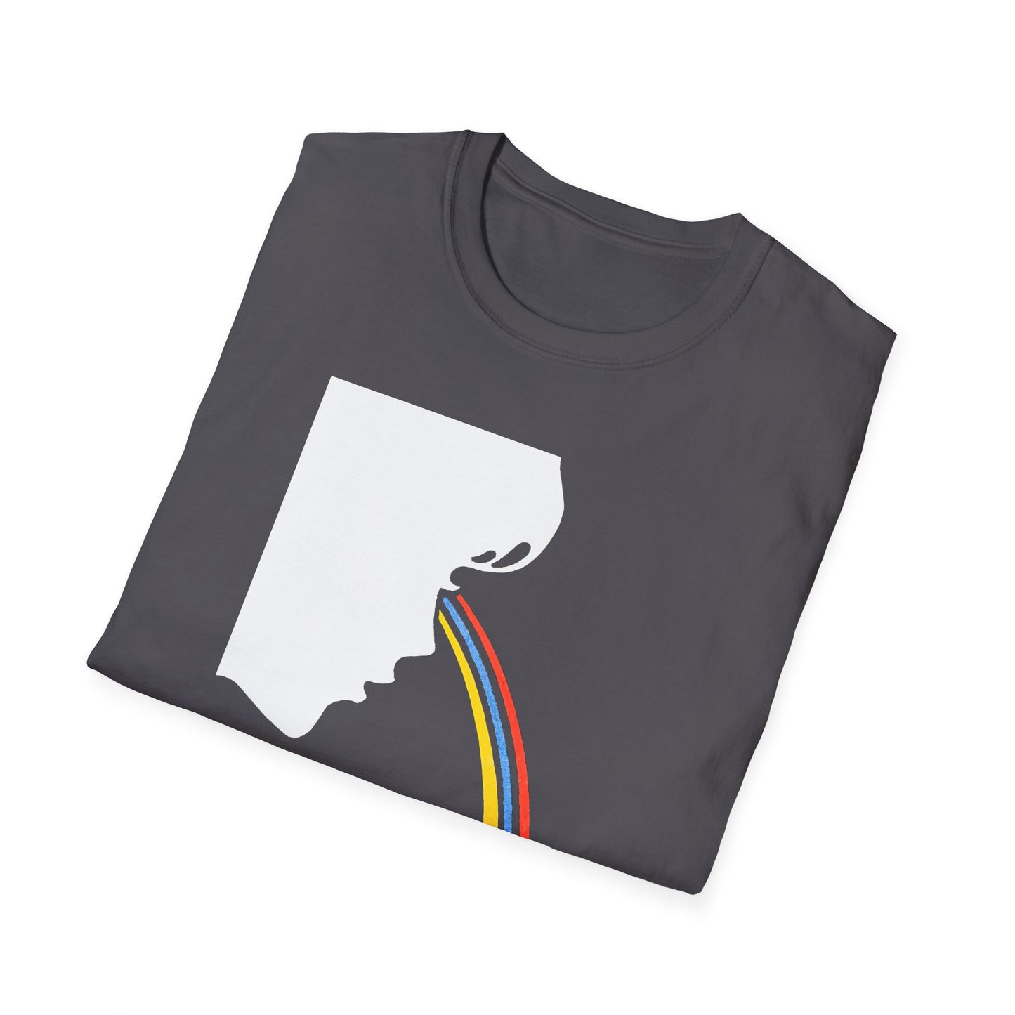 rainbow eyeball graphic tshirt