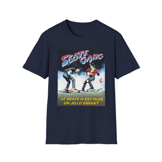 thrashin' 1986 french movie poster tshirt