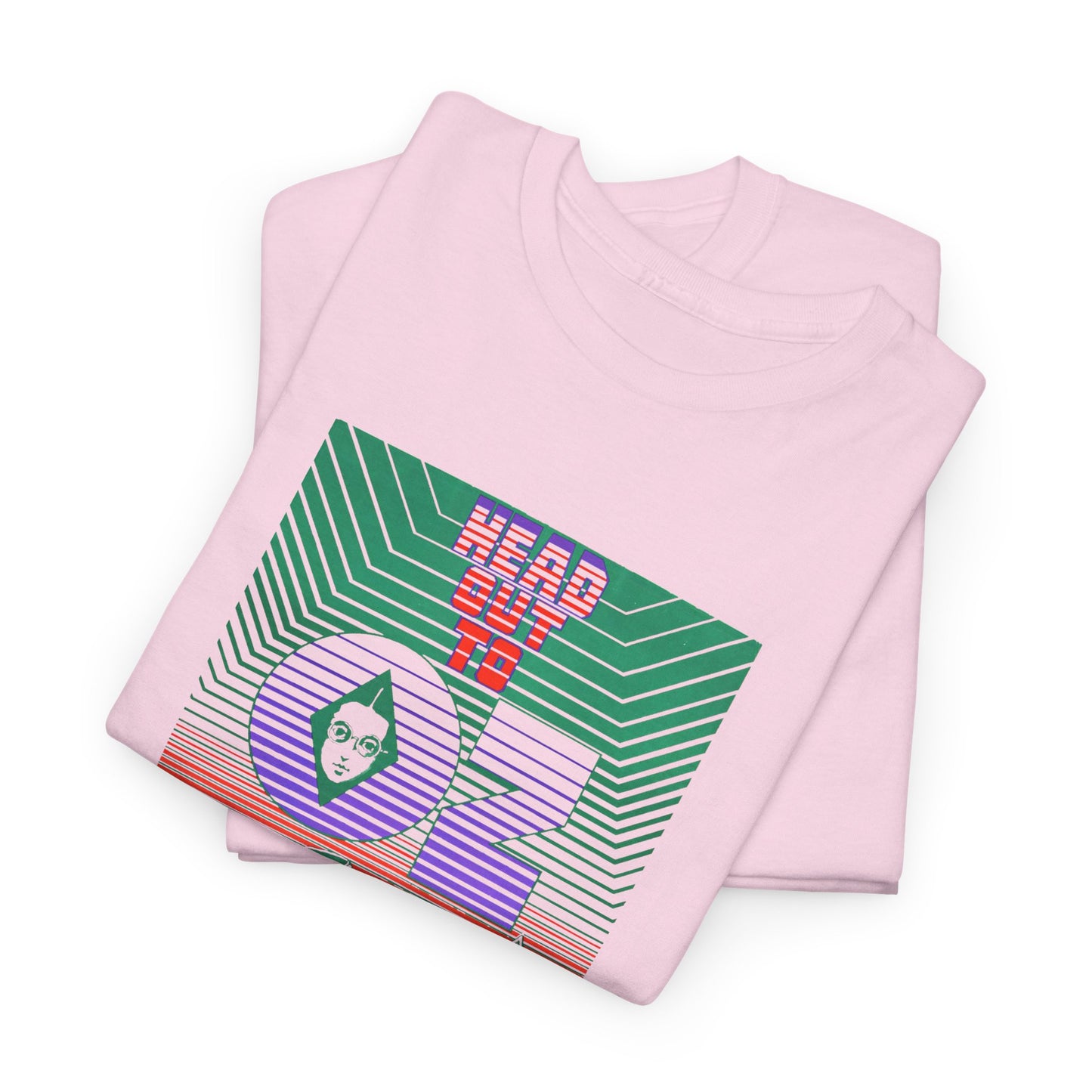 1960s head out to oz psychedelic vintage poster tshirt