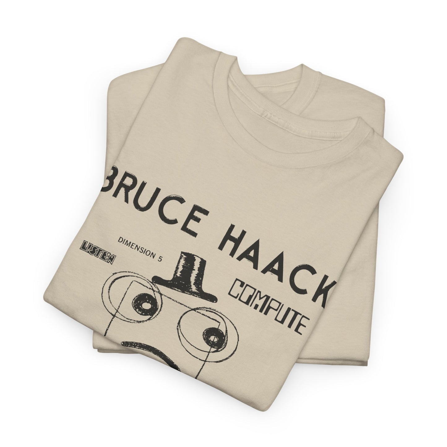bruce haack fan edit tshirt