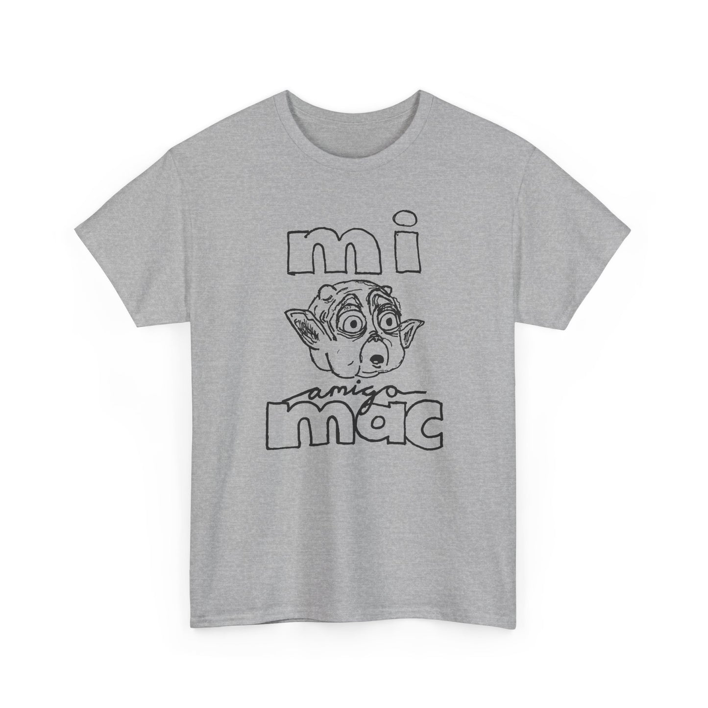 original drawing spanish 1988 mac and me mi amigo mac weird fan art no color tshirt