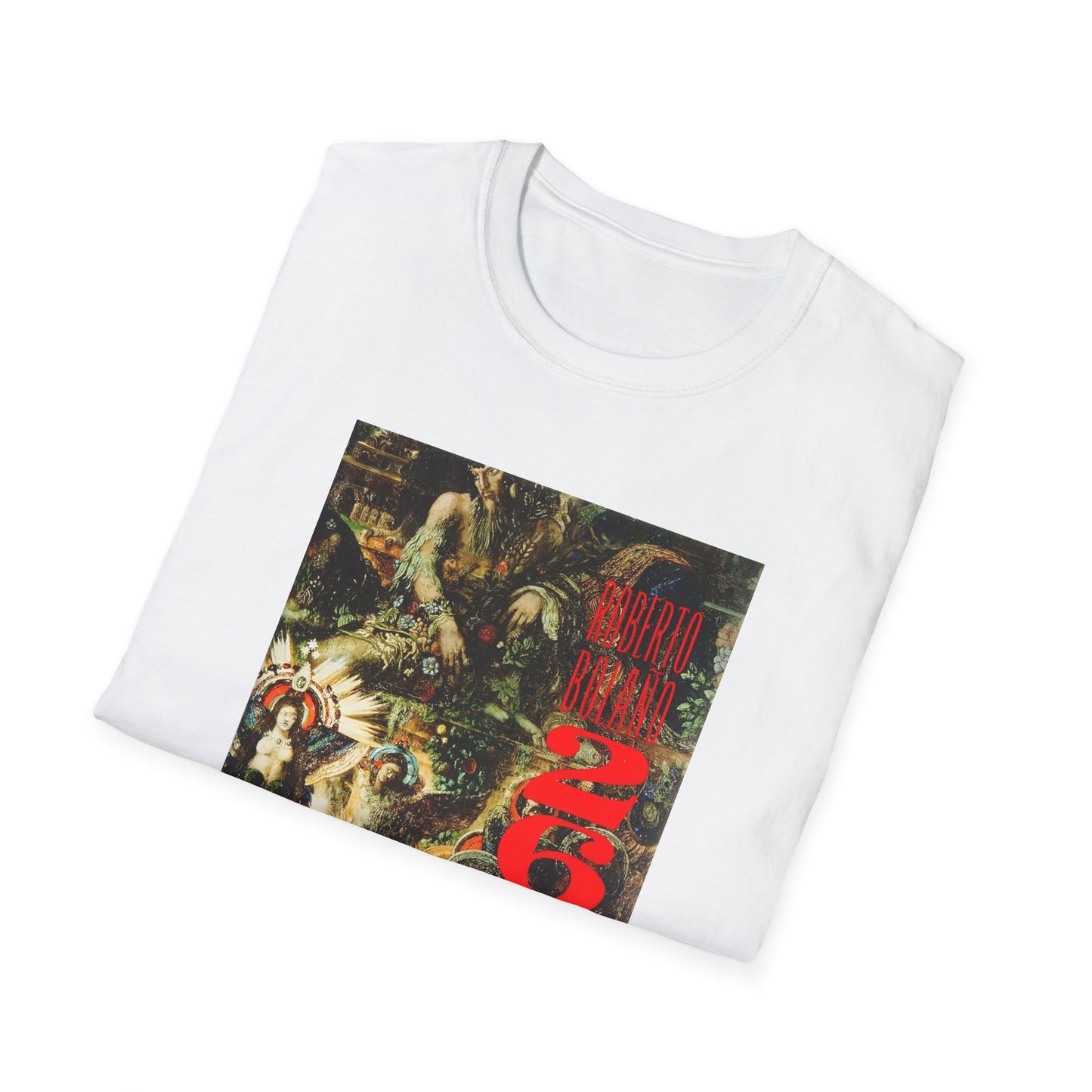 roberto bolano 2666 book cover tshirt