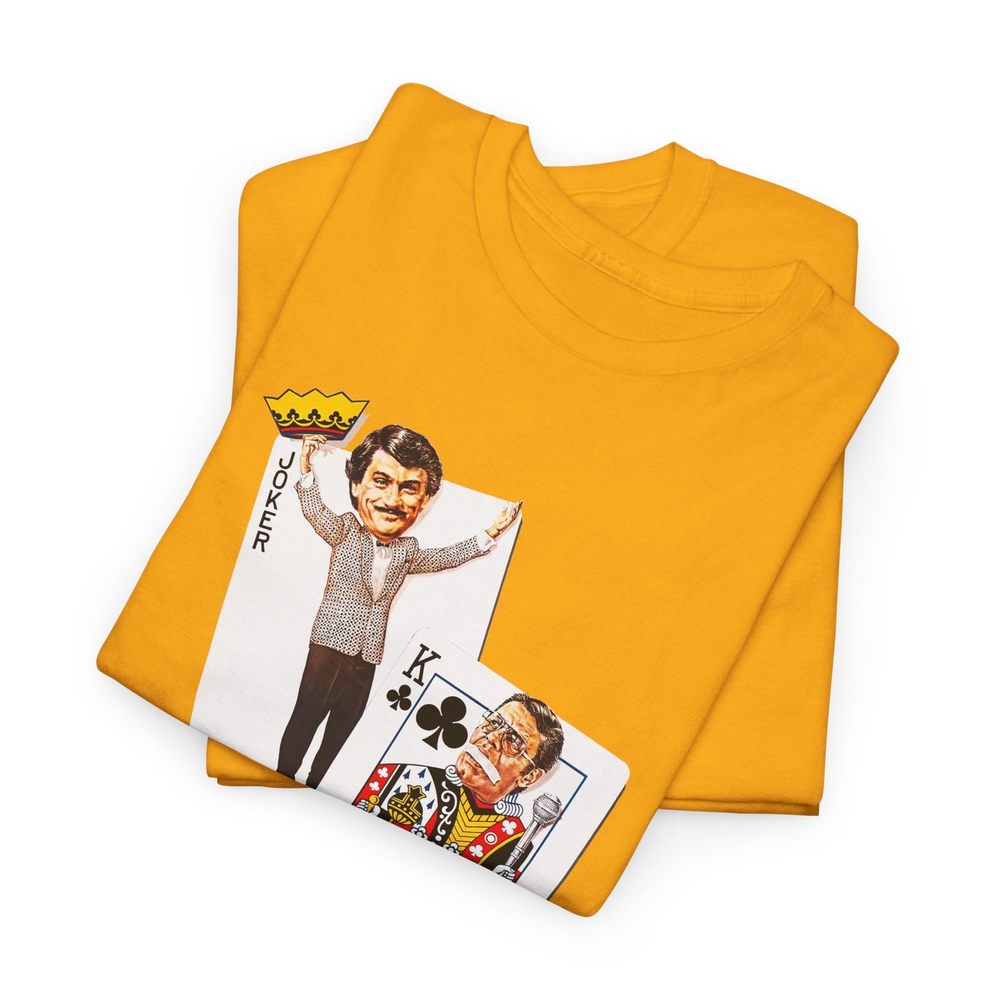 1982 scorsese movie king of comedy poster tshirt