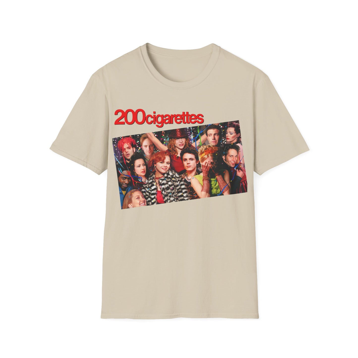 1999 movie poster tshirt 200 cigarettes