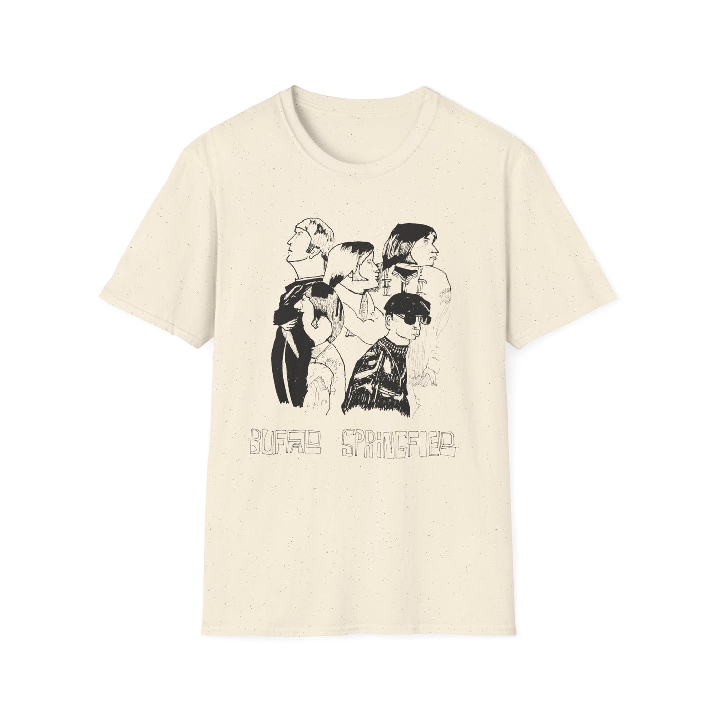 buffalo springfield original fan art drawing tshirt