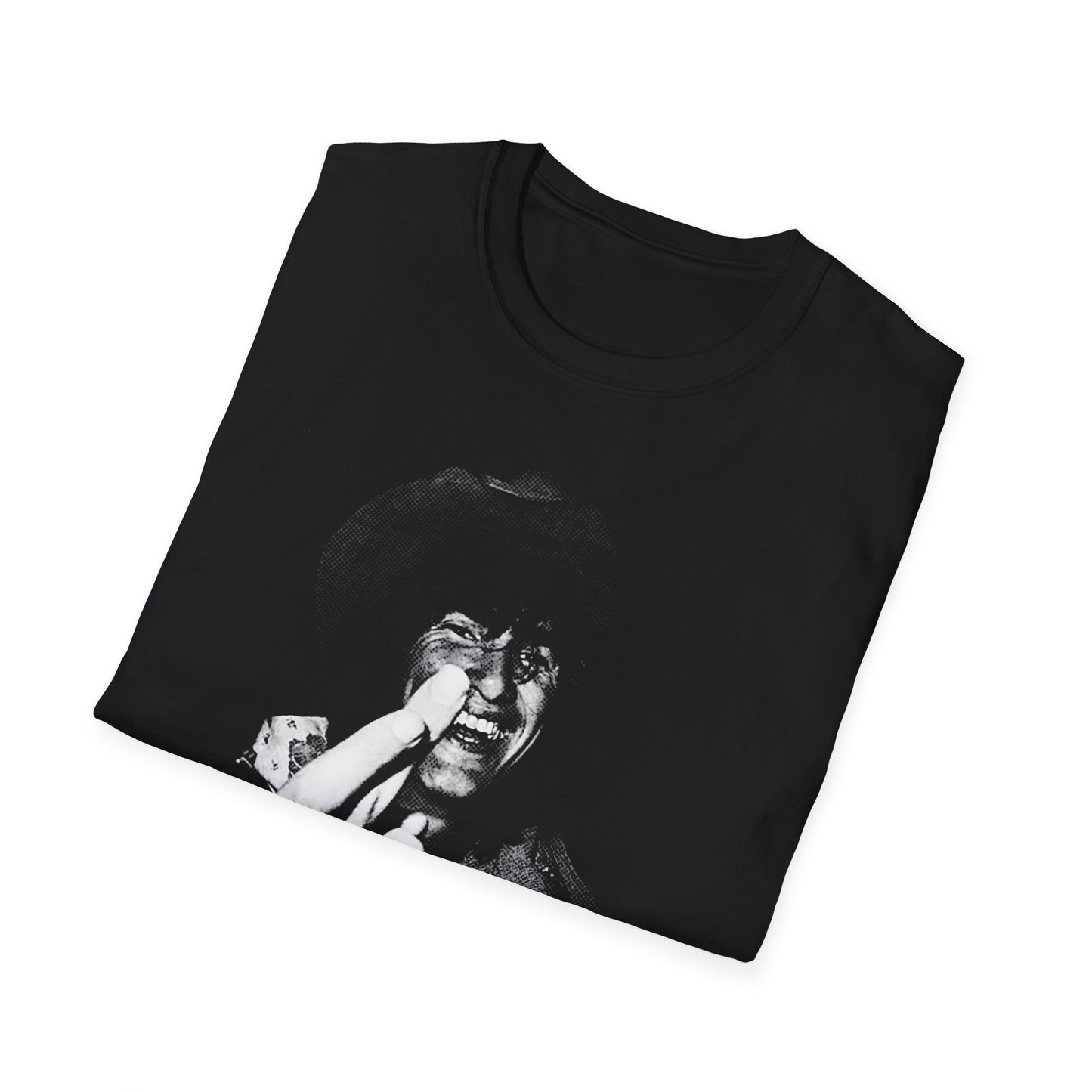 townes van zandt middle finger tshirt