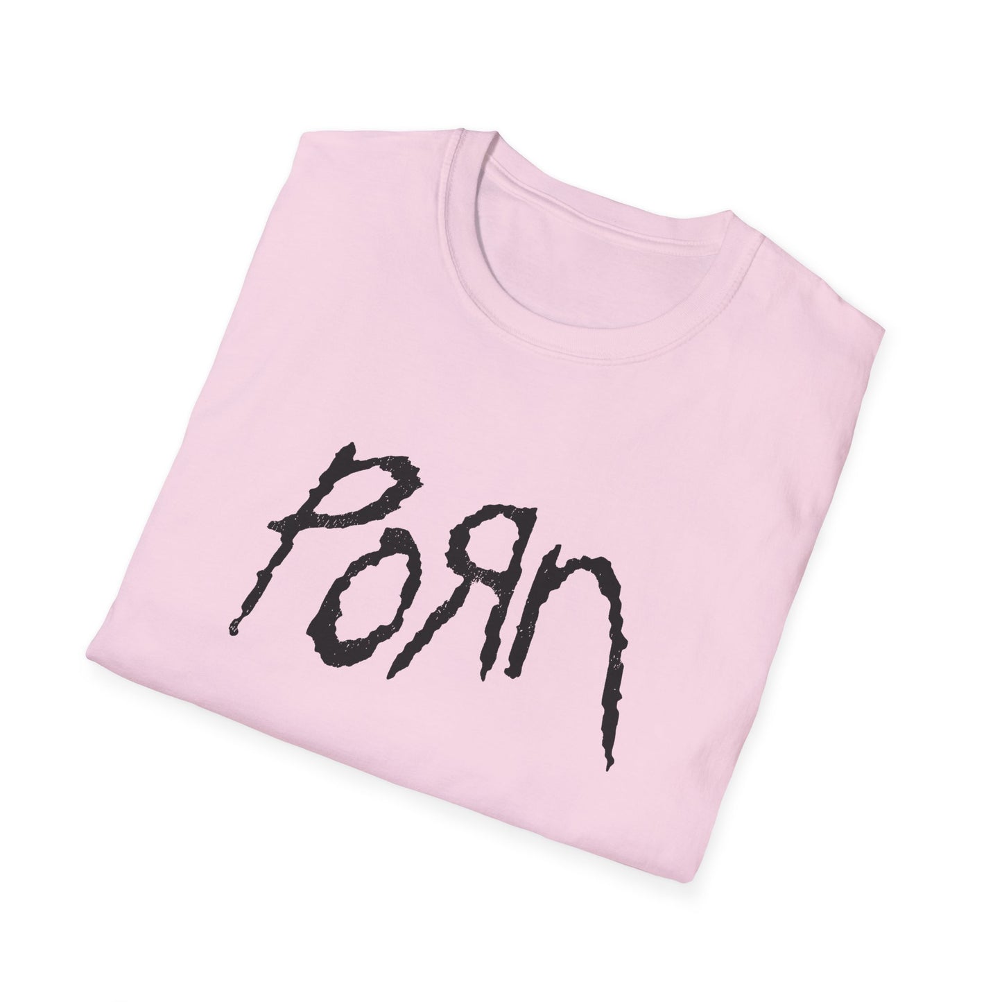 porn in the korn font tshirt 2