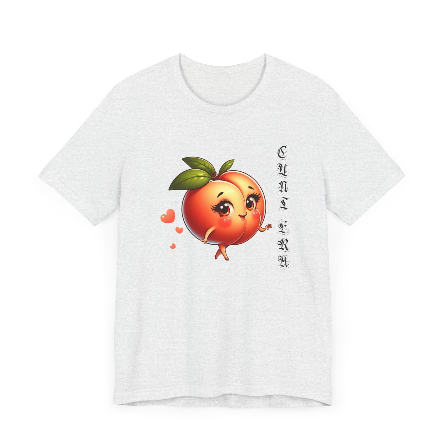 cunt era cute peach tshirt