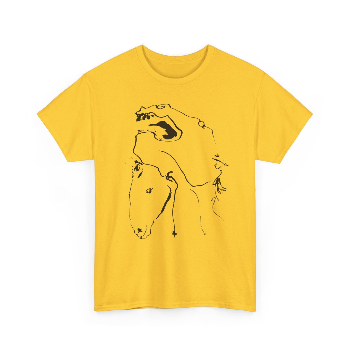 1961 horses lithograph by pablo ruiz picasso custom edit tshirt
