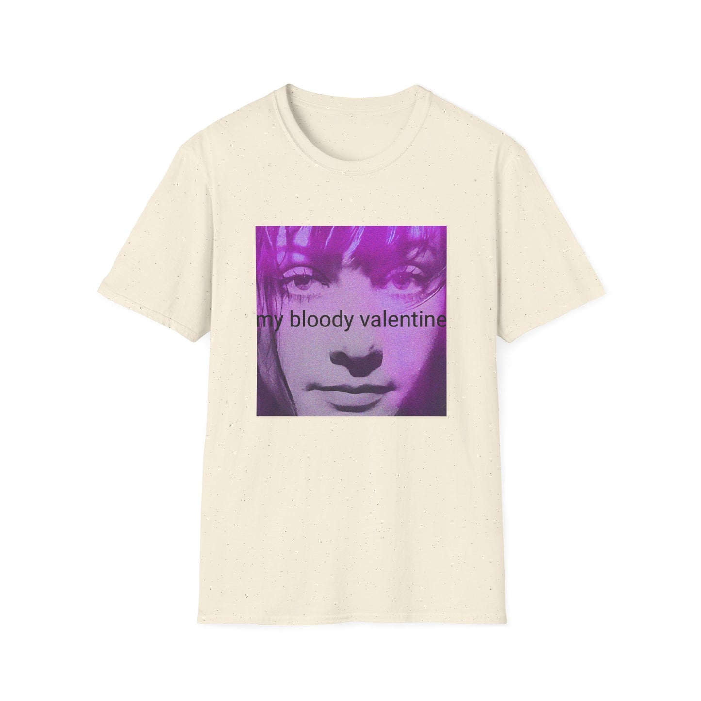 my bloody valentine belinda butcher close up in purple tshirt