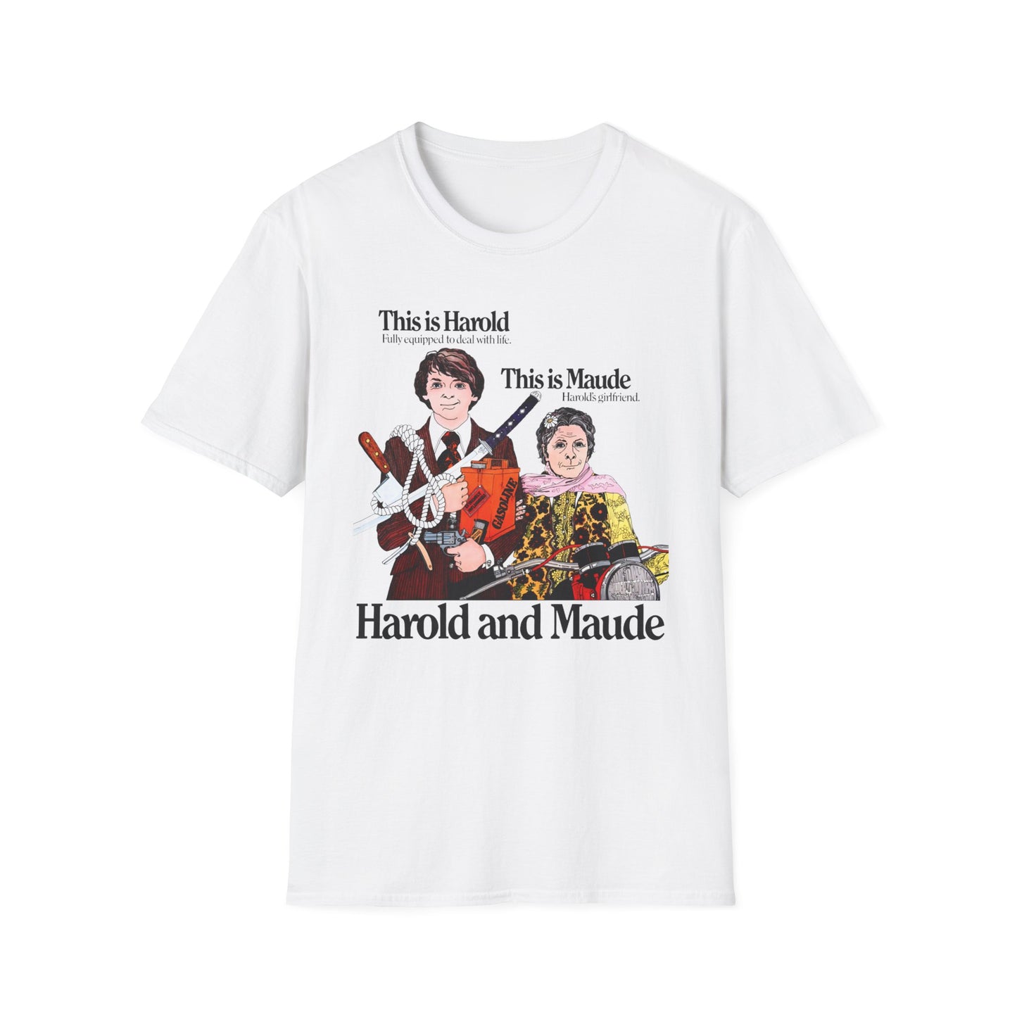 harold and maude belgian movie poster tshirt