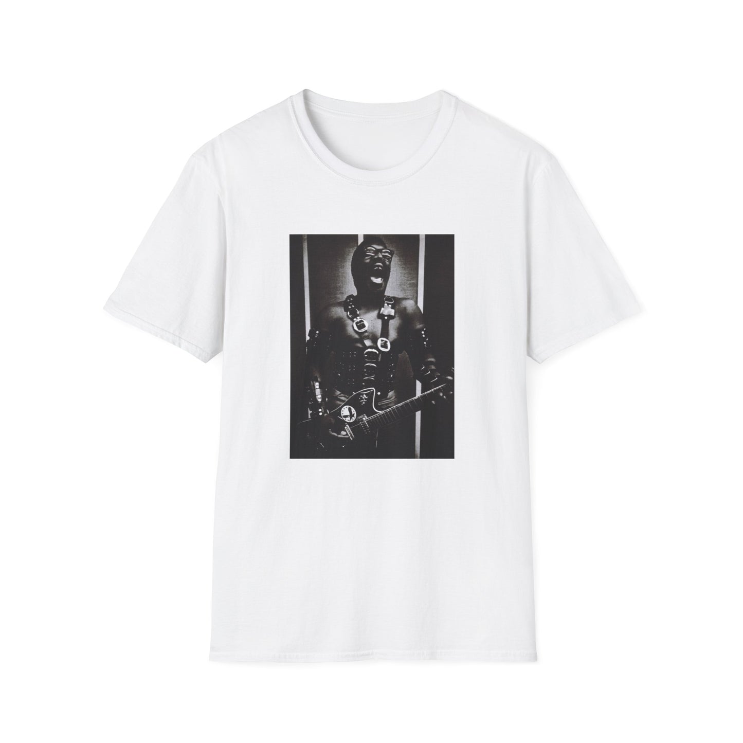 bo diddley the black gladiator singing tshirt