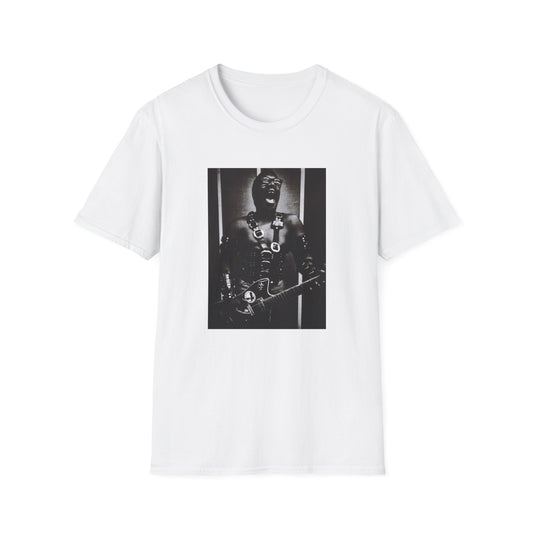 bo diddley the black gladiator singing tshirt