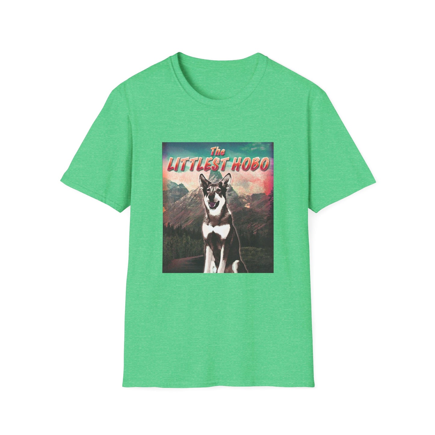 the littlest hobo canadian tv show vintage style tshirt