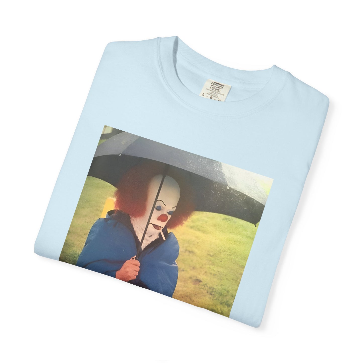 tim curry on it set smoking cigarette tshirt on comfort colors