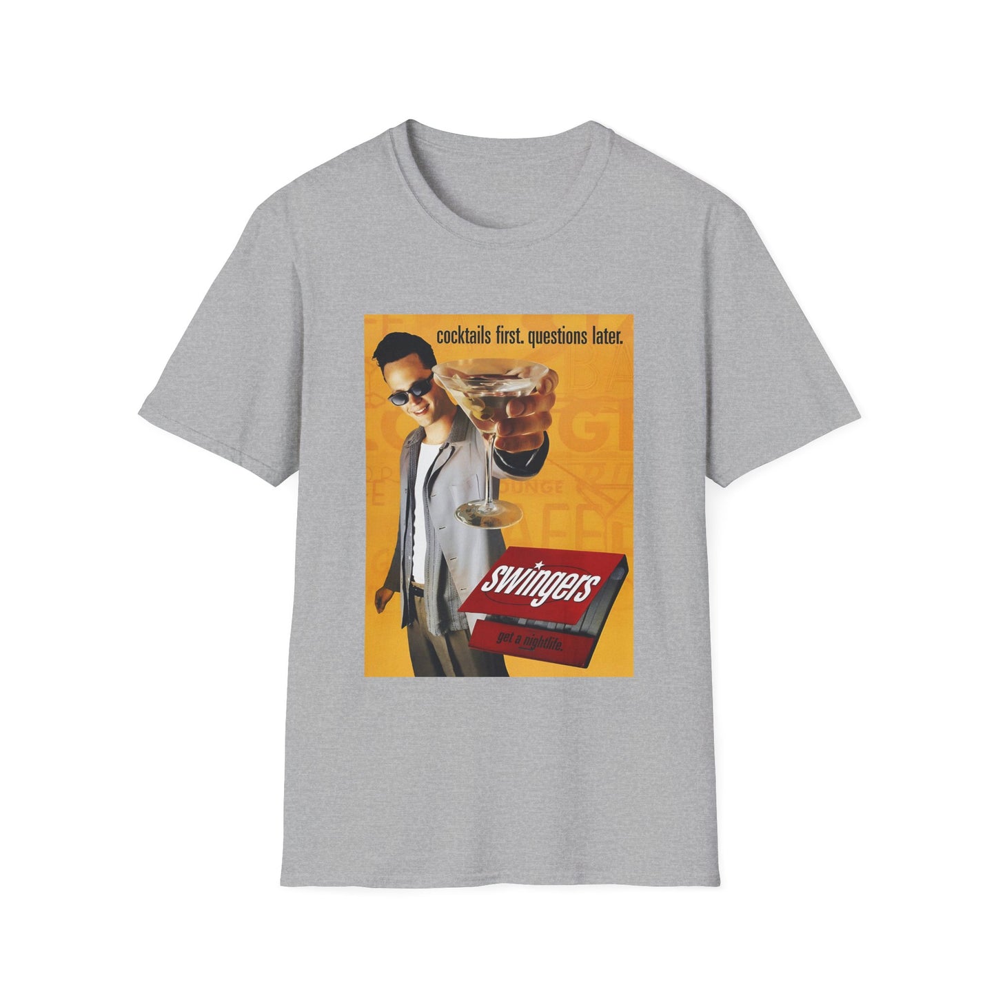 swingers 1996 comedy classic movie alternate poster tshirt