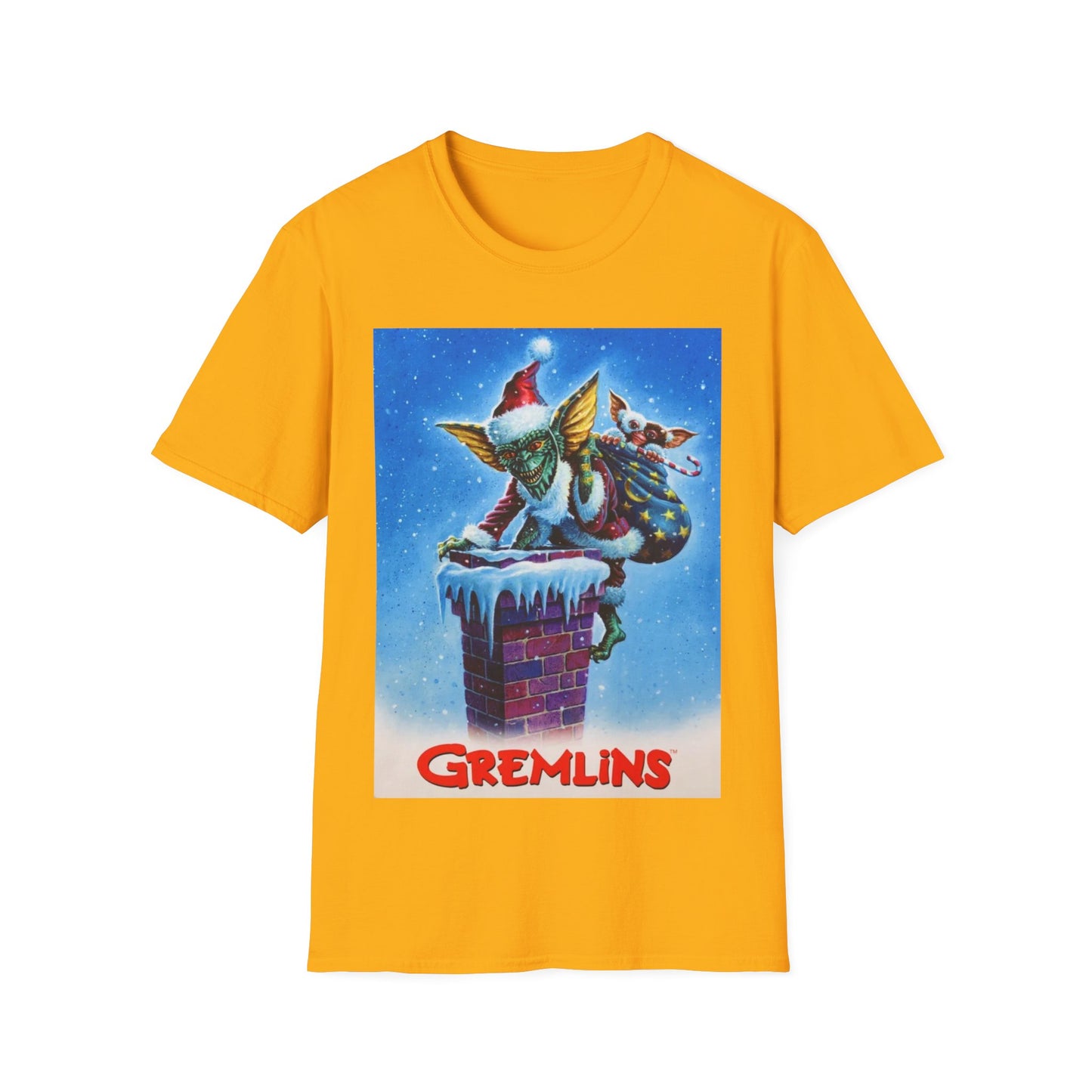 1984 gremlins christmas advertisement tshirt