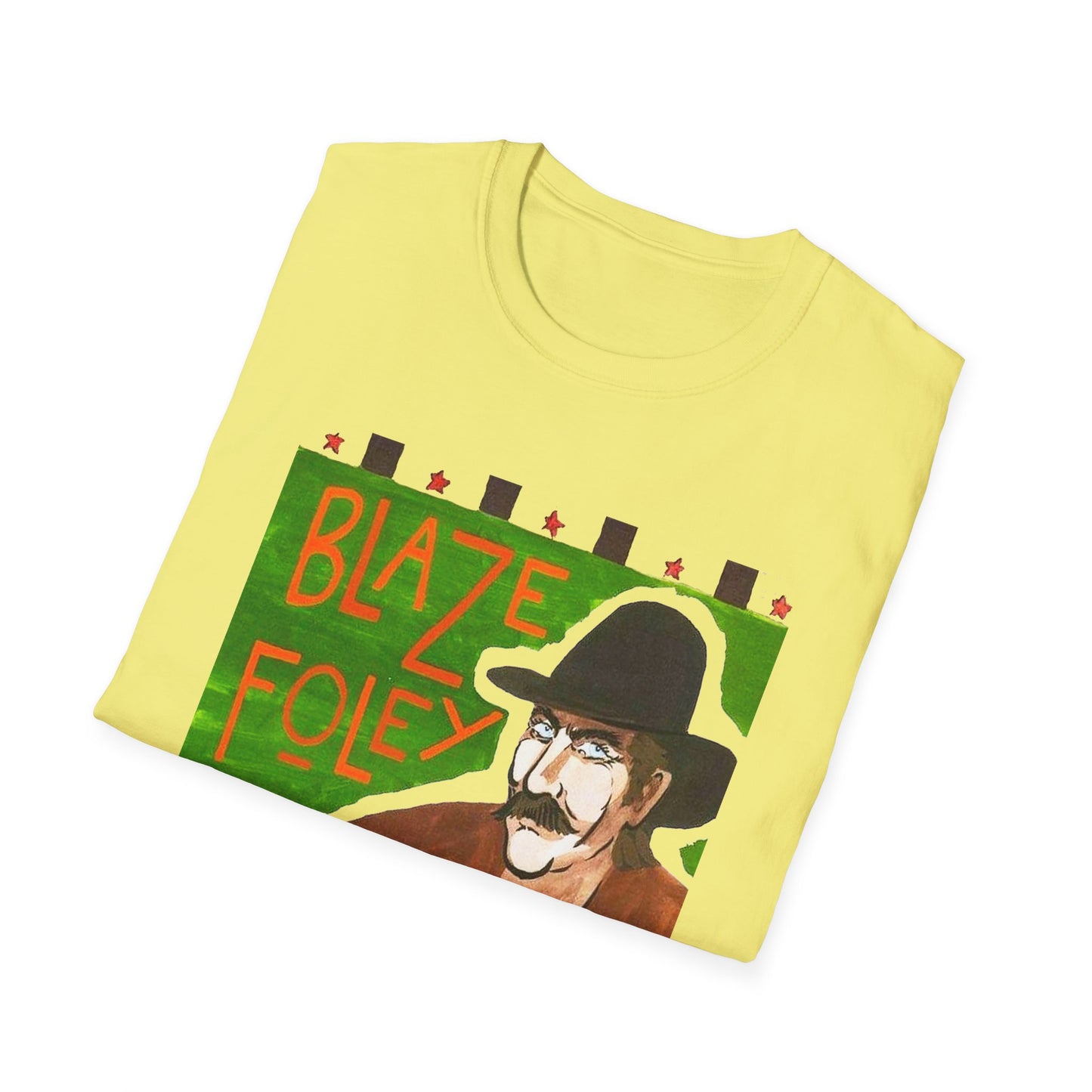 blaze foley sittin' by the road album stretched graphic tshirt