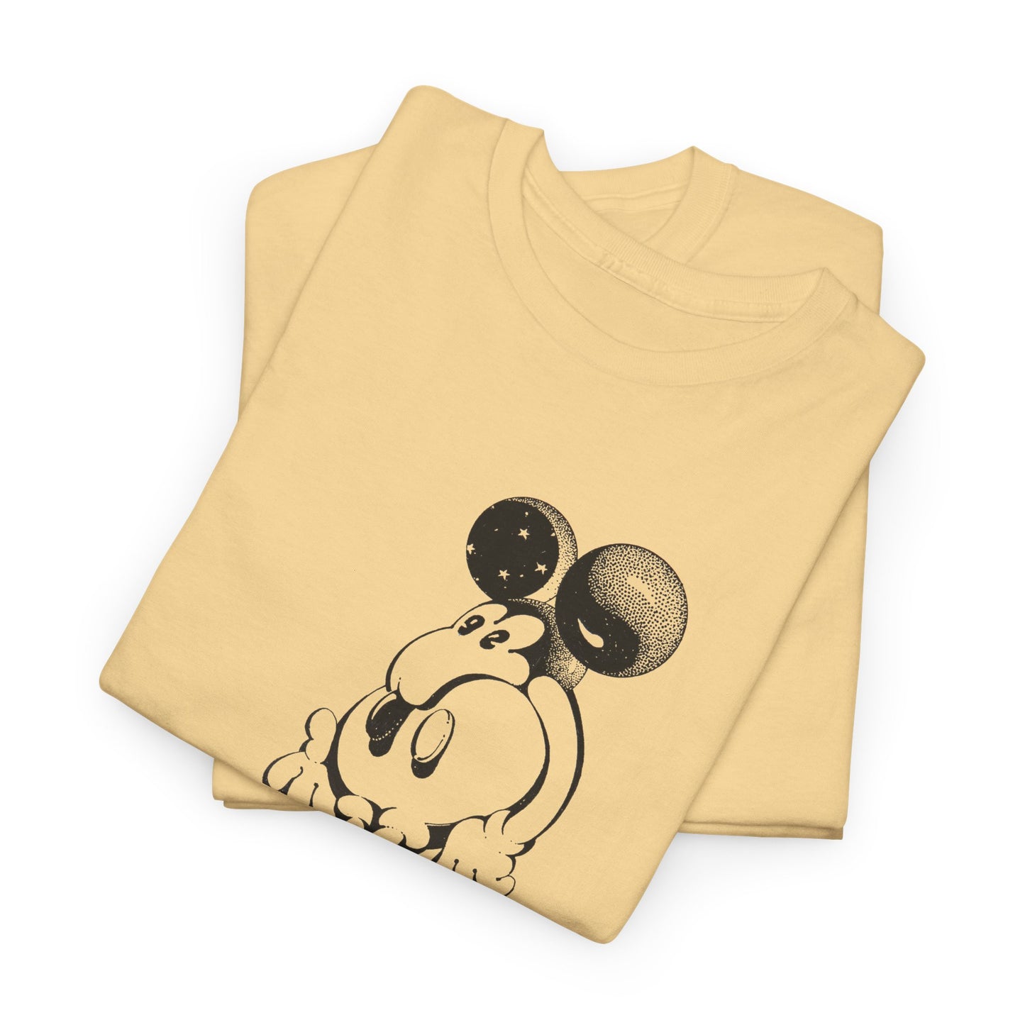 1968 illustration victor moscoso's cosmic mickey tshirt