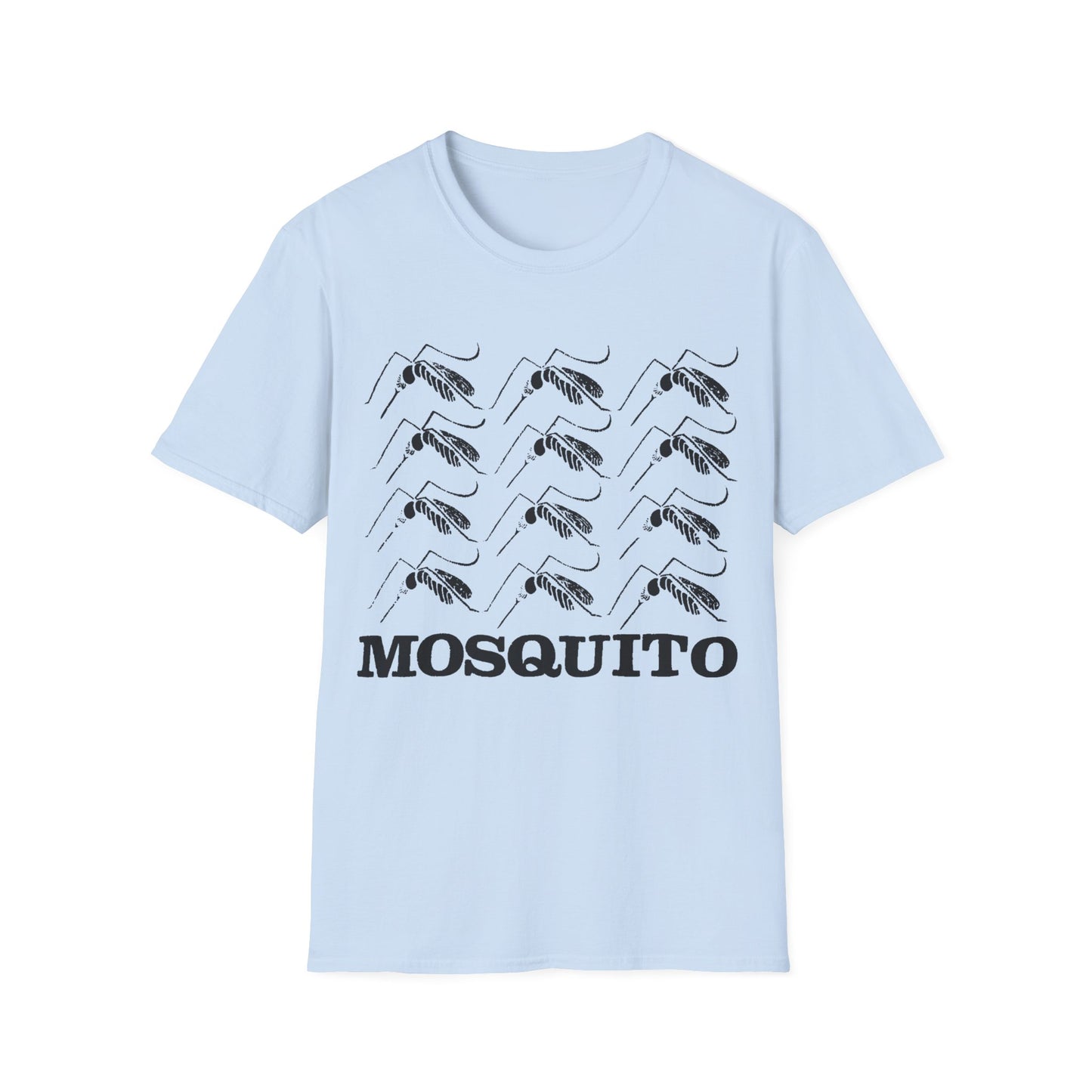 mosquito reproduction black design tshirt