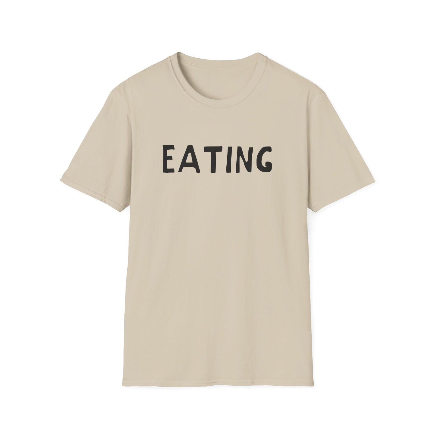 eating hand drawn font tshirt