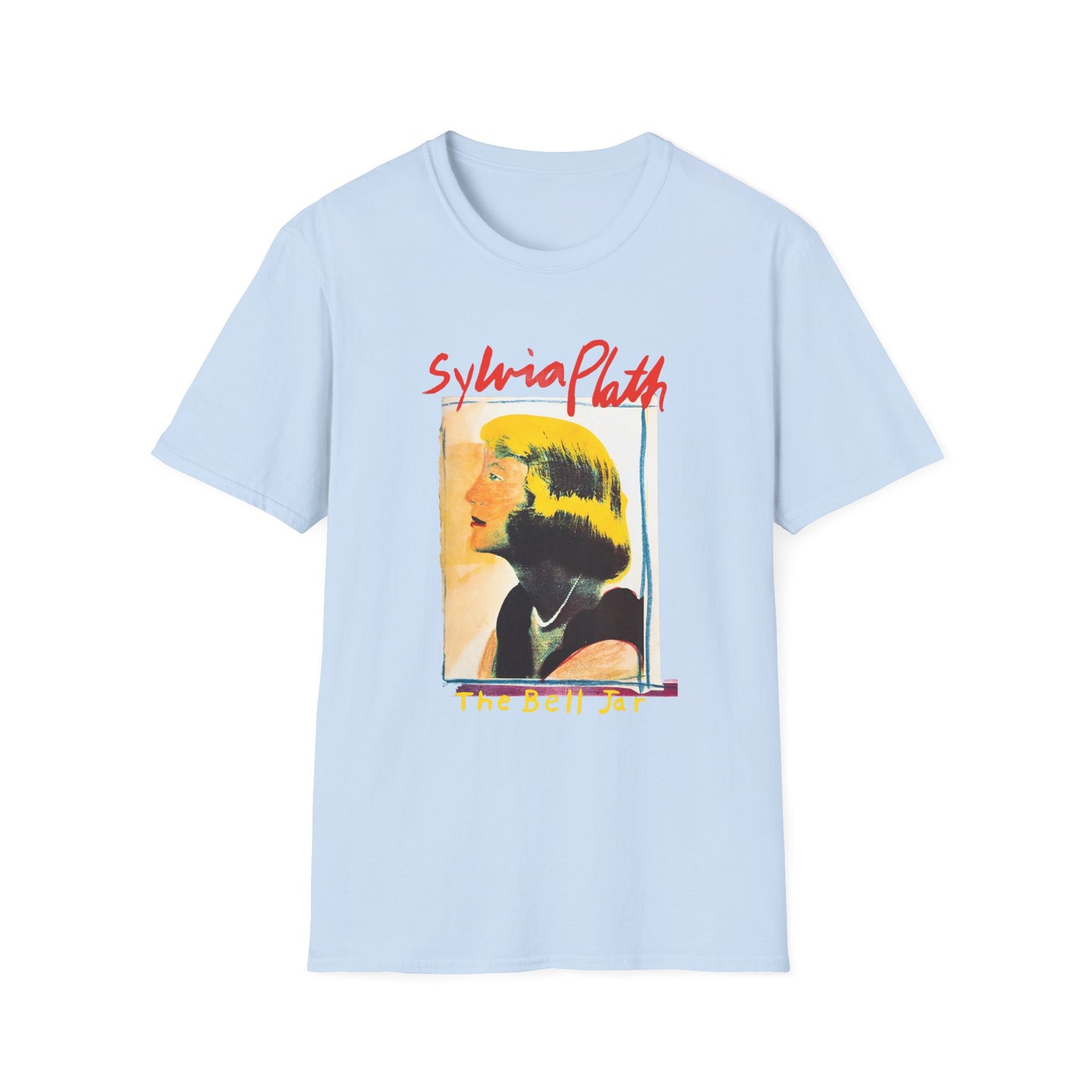 1963 book by sylvia plath the bell jar book cover 2 tshirt
