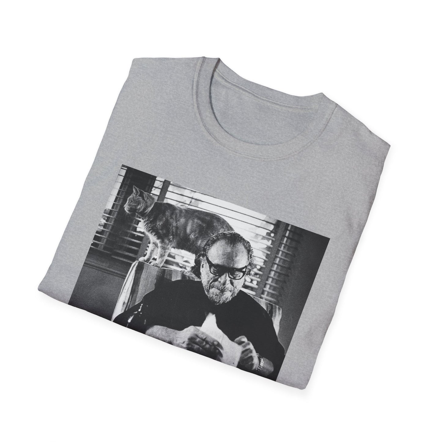 bukowski and butch the cat tshirt