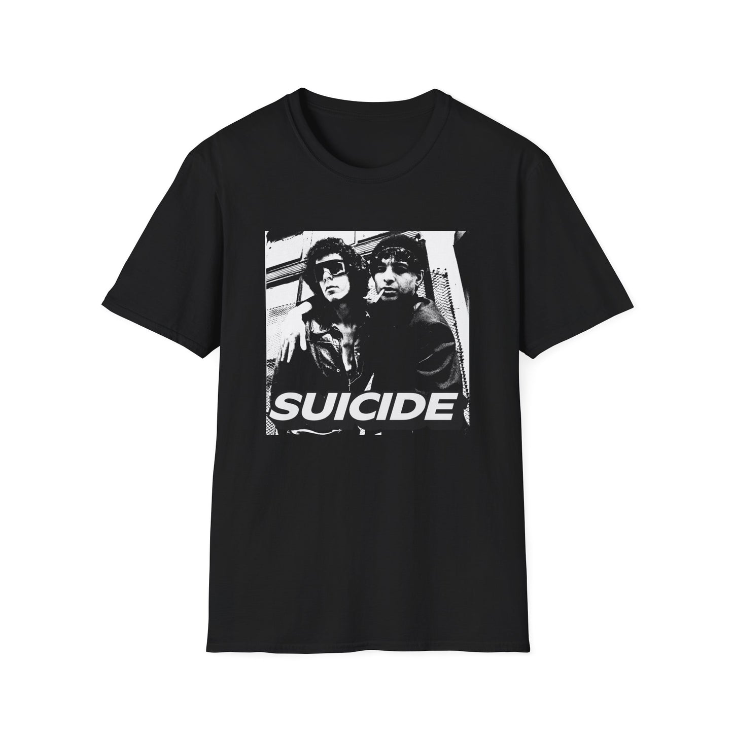 martin rev and alan vega suicide band 5 tshirt