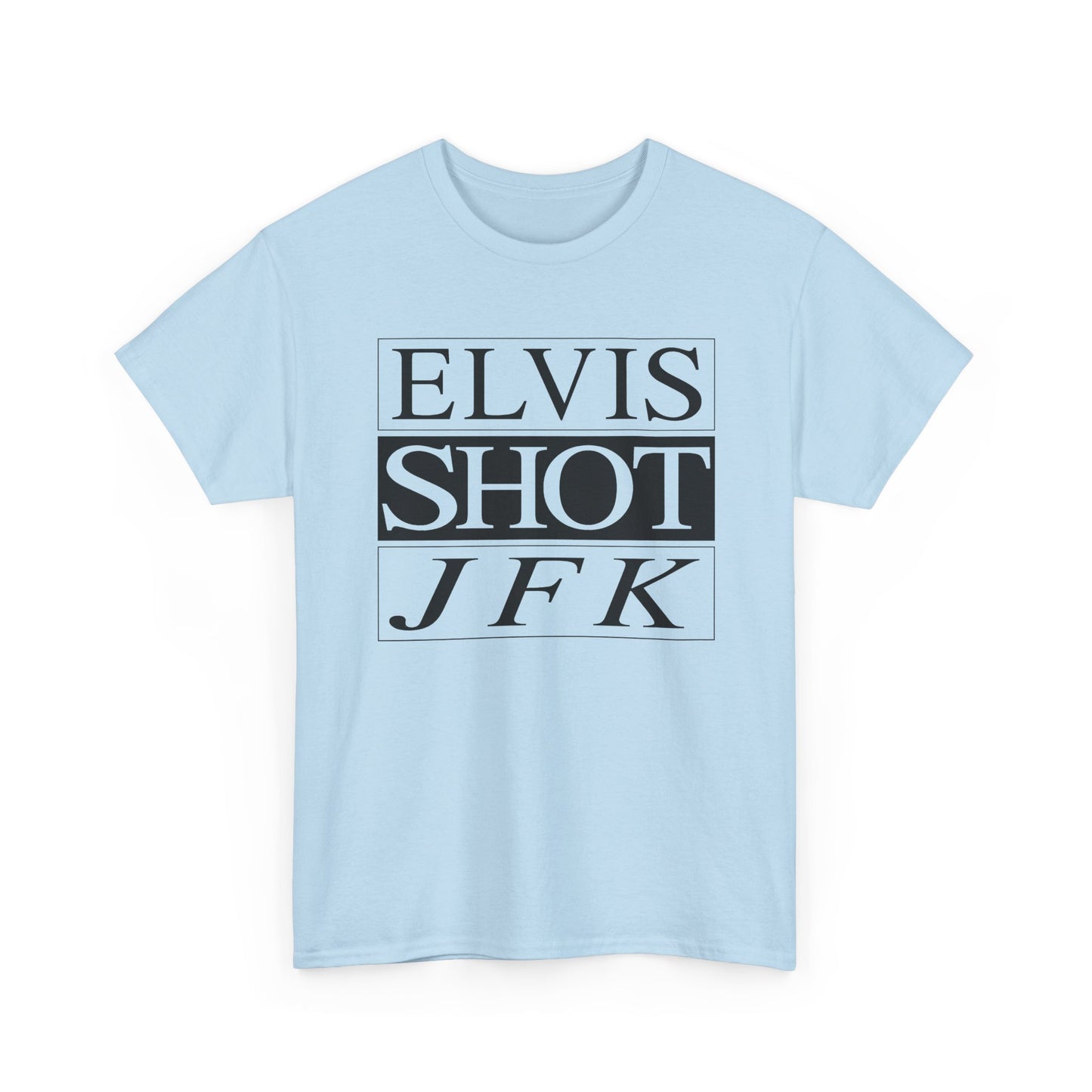 vintage elvis shot jfk from french cult film la haine reproduction graphic tshirt