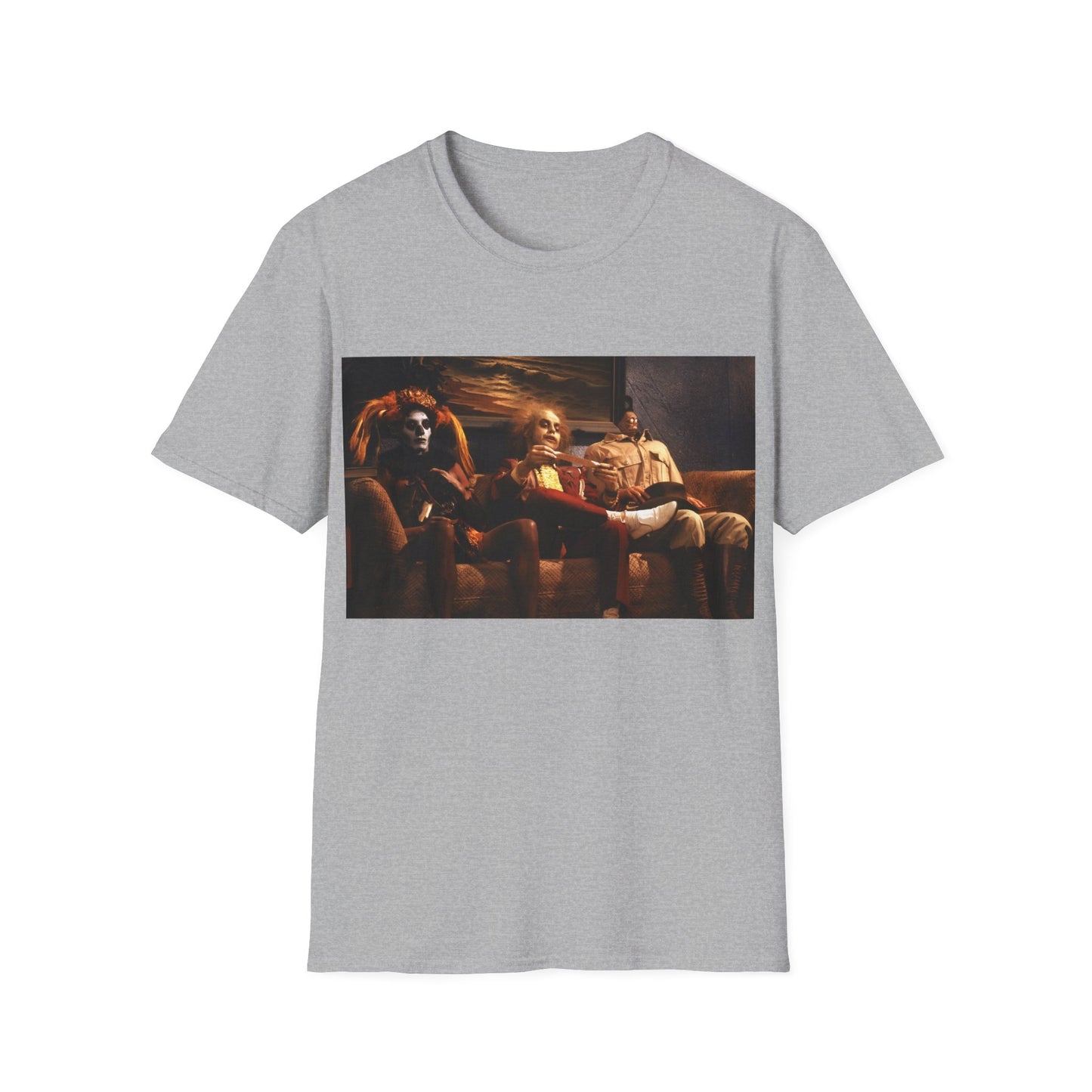 beetlejuice 1988 waiting room movie still tshirt