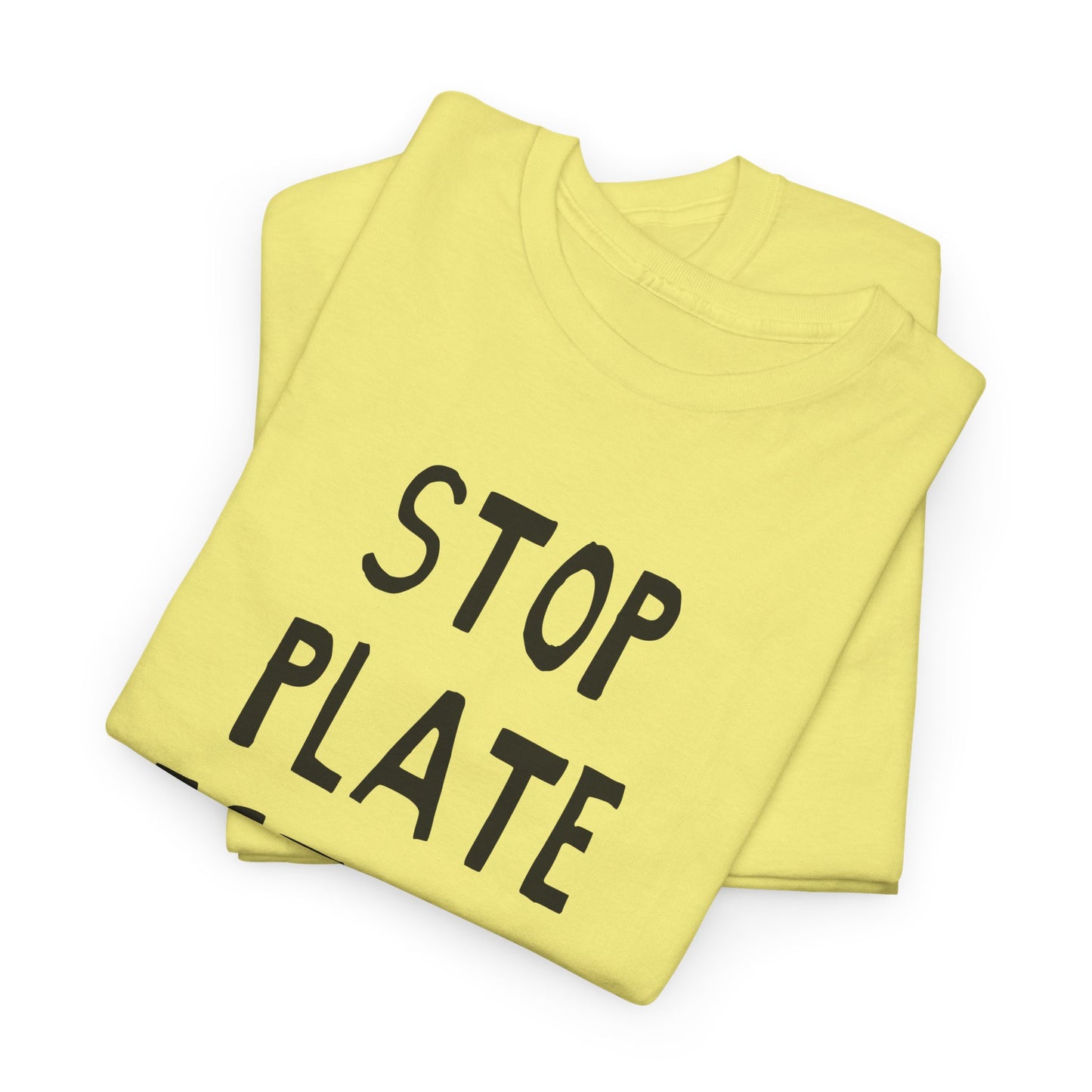 stop plate tectonics hand drawn font tshirt