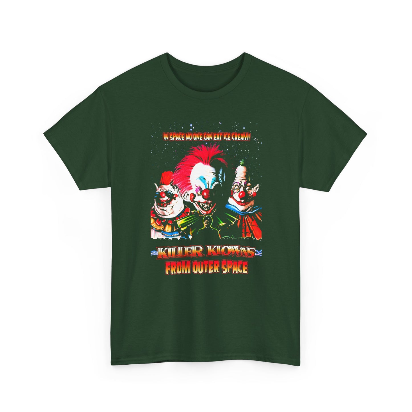 killer klowns from outer space movie poster tshirt