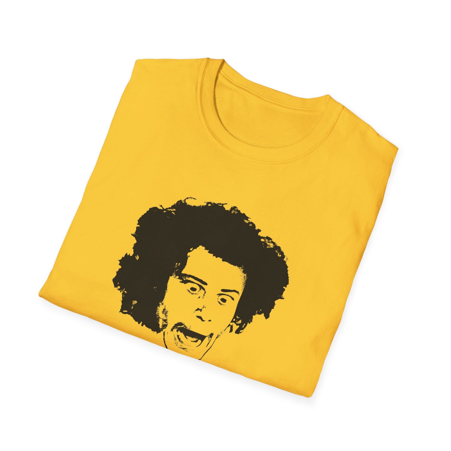 wild man fischer black stencil face tshirt