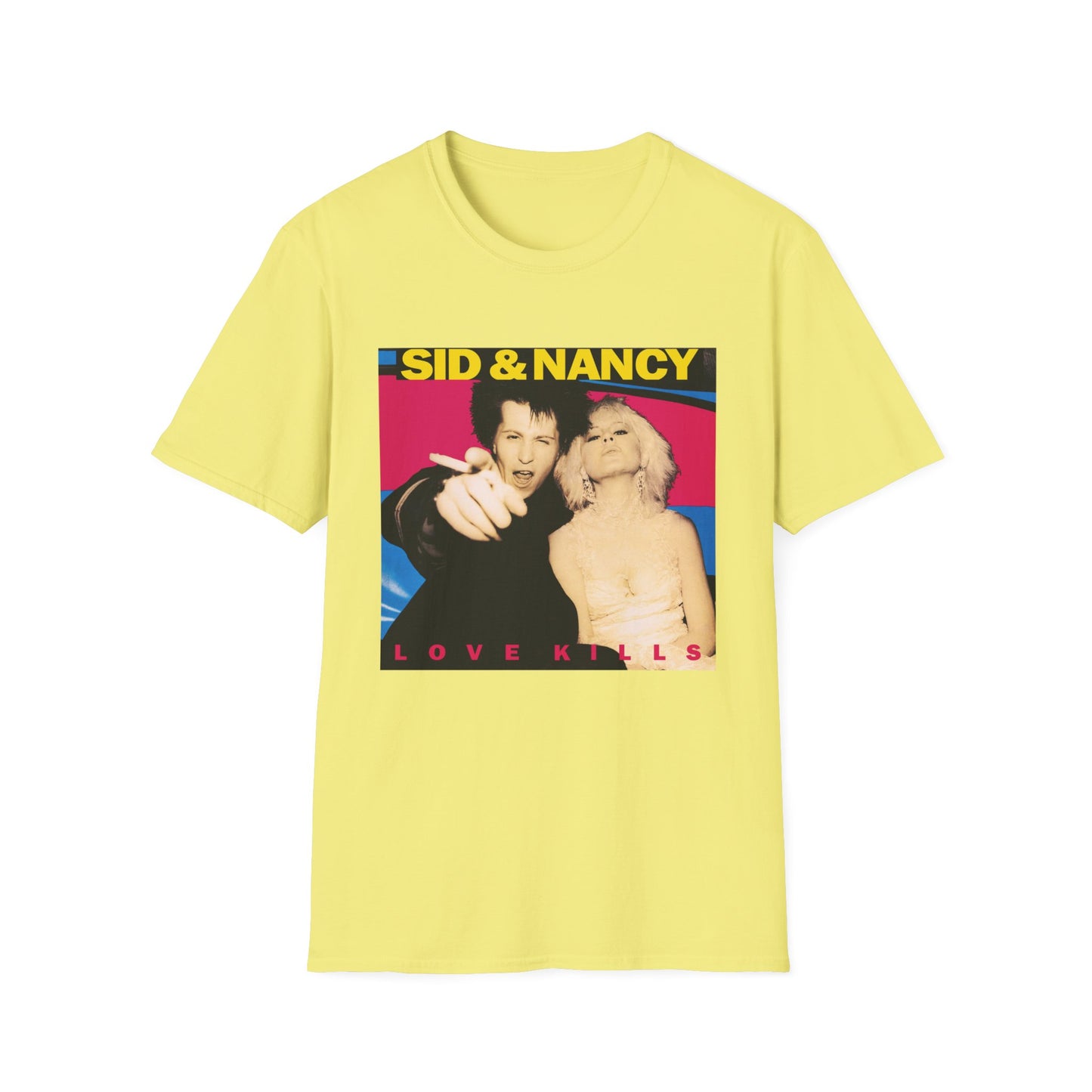 sid and nancy 1986 movie tshirt