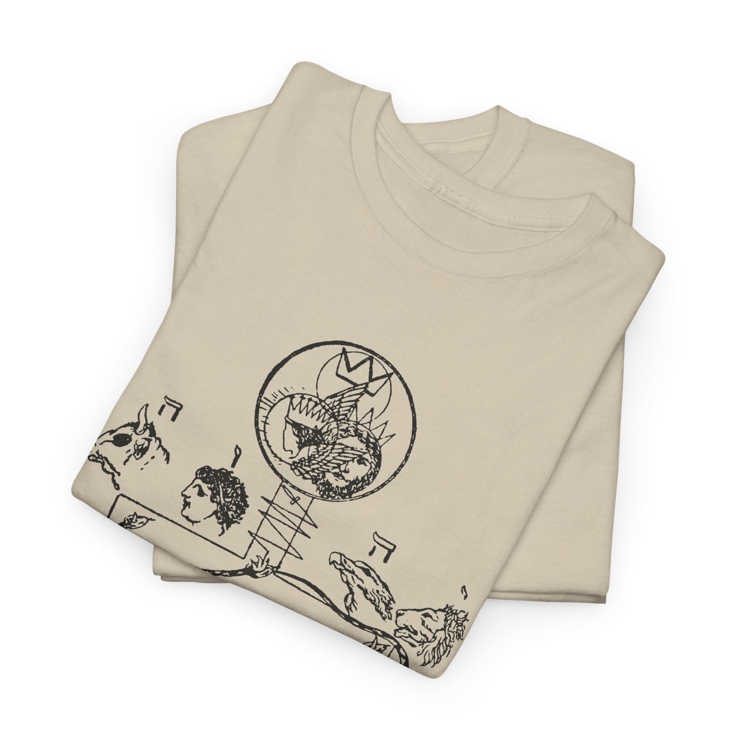 early 1900s the garden of eden after the fall by occultist austin osman spare tshirt
