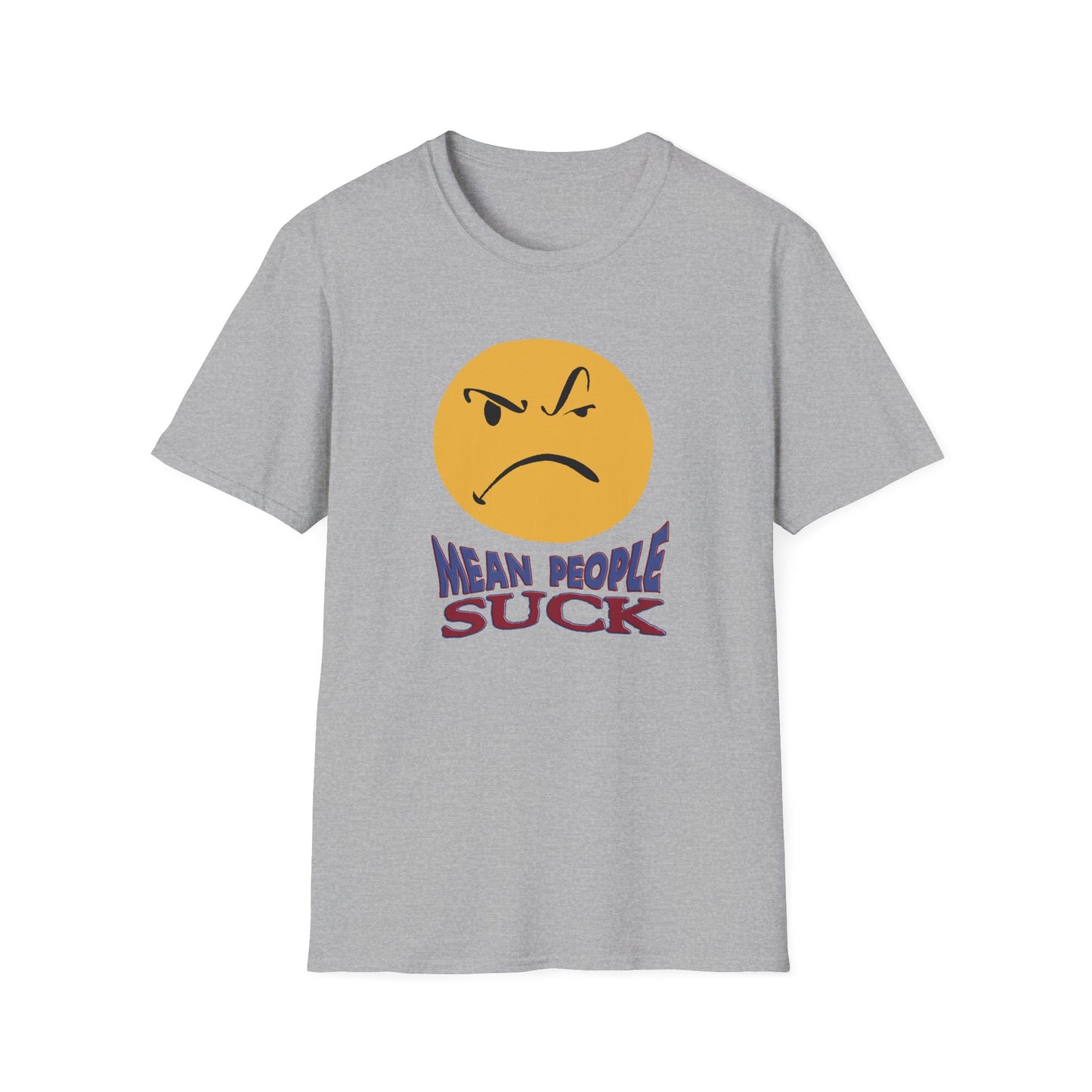 1990s graphic mean people suck tshirt