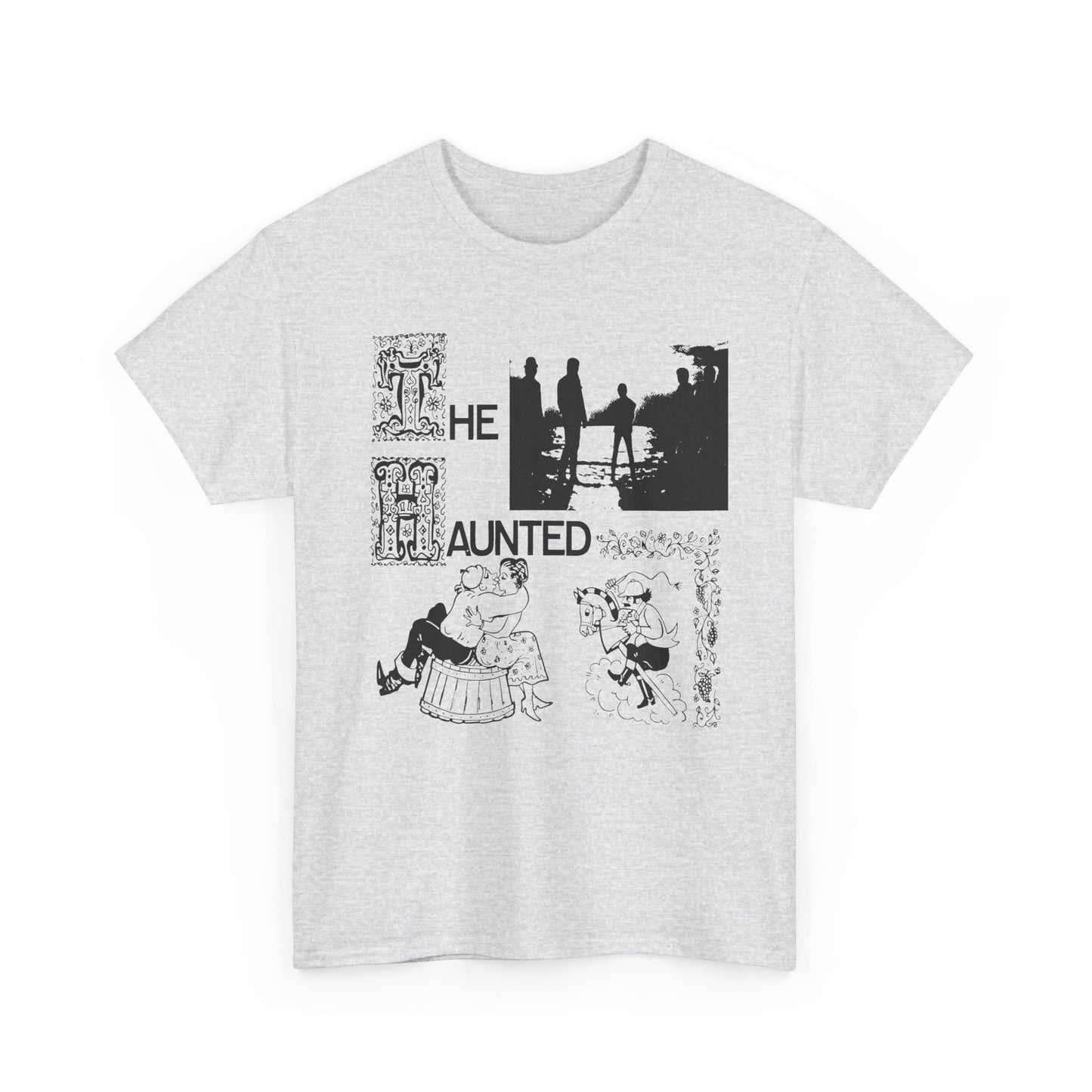 1967 debut album by montreal garage rock band the haunted stretched graphic tshirt