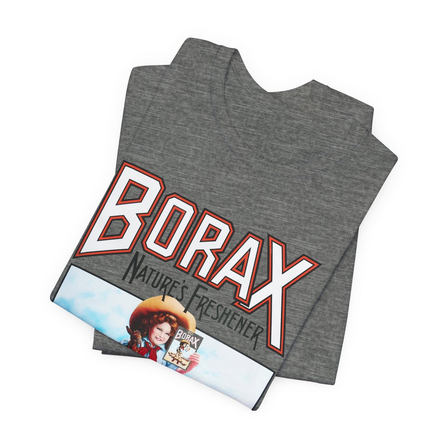 borax nature''s freshener 20 mule team detergent classic logo tshirt