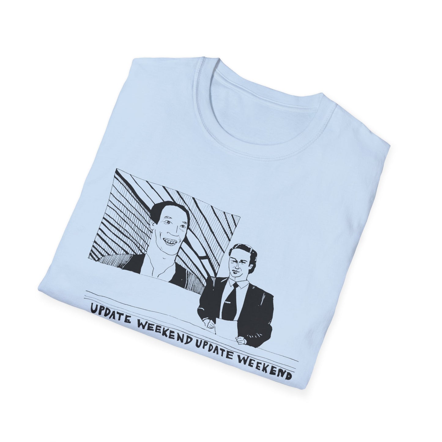 original drawing of the time norm macdonald got fired from snl for oj jokes fan art tshirt