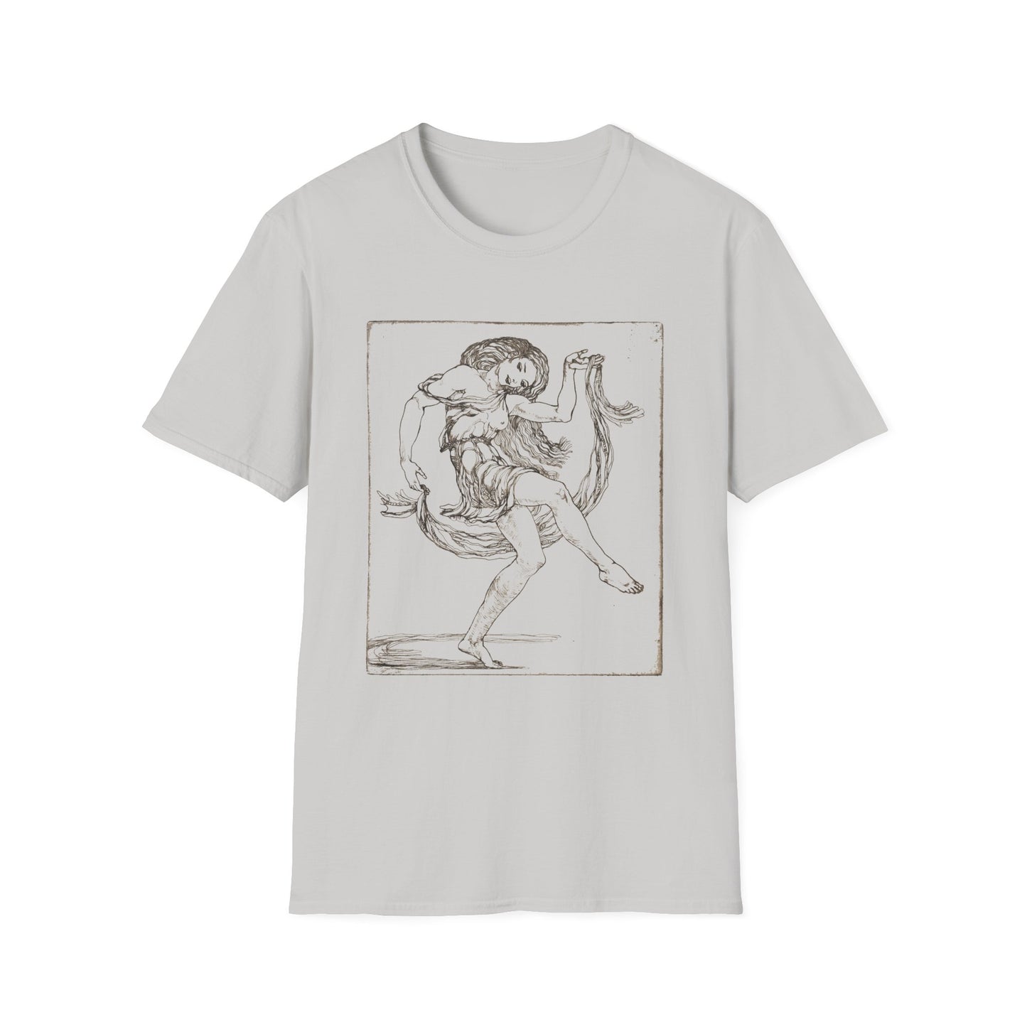 1934 etching legato by  cleo damianakes tshirt